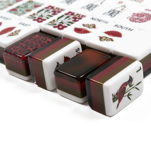 Collection de tuiles de mahjong américaines en acrylique MAHJ <span class=keywords><strong>ALA</strong></span> <span class=keywords><strong>MODE</strong></span> the Exotics - Leopards Tile Collection 160, directement de l'usine - Product Image 3