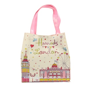 Nero lucido Vinile PVC tote Bags - Product Image 6