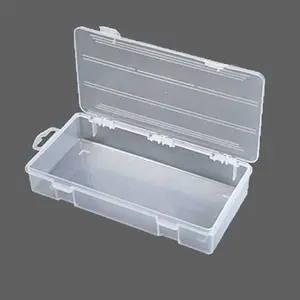 High quality widely used Transparent plastic fishing tackle box