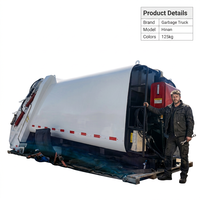 Camion poubelle KLF 7CBM Diesel Euro 4 3360mm avec boîte de vitesses manuelle, durable, haute performance, neuf, uniquement l'ensemble supérieur