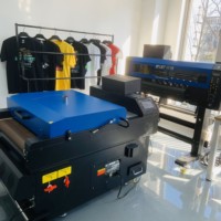 Imprimante DTF DTG 60 cm, rouleau d'impression directe sur vêtement, imprimante à film pour animaux de compagnie, imprimante numérique automatique pour t-shirts, imprimante DTF pour vêtements