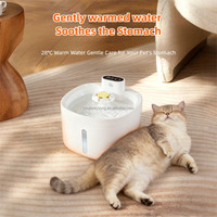 Distributeur d'eau pour animaux de compagnie, fontaine à eau automatique intelligente pour chat, distributeur d'eau rechargeable, nettoyage automatique, écologique, distributeur d'eau automatique pour animaux de compagnie
