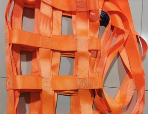 Filet <span class=keywords><strong>de</strong></span> levage plat en polyester, filet <span class=keywords><strong>de</strong></span> protection tissé, pour <span class=keywords><strong>quai</strong></span>, port, chargement et déchargement, bande plate, filet <span class=keywords><strong>de</strong></span> levage industriel - Product Image 4