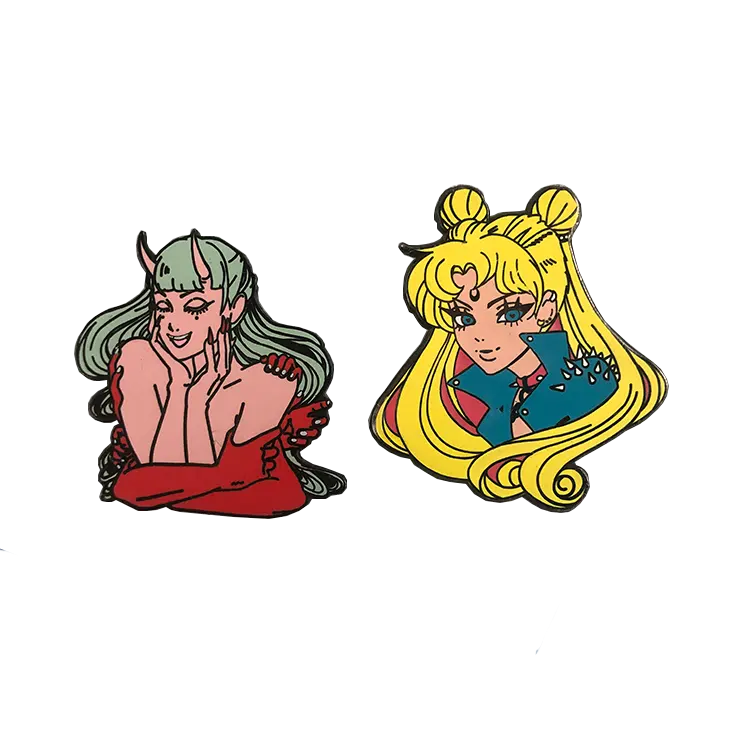 Edisi Terbatas Harga Murah Lucu Sailor Moon Enamel Pin Disesuaikan Anime Logam Keras Enamel Pin untuk Anak-anak