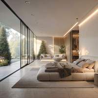 Villa modulaire australienne en acier léger avec construction préfabriquée pour hôtel de luxe, maison d'hôtes et petits logements