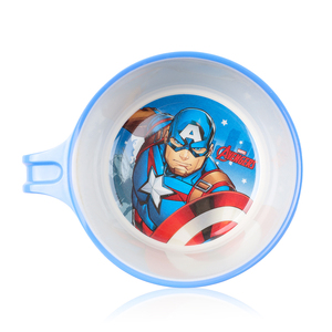 Cuenco con mango de dibujos animados antideslizante de Marvel, <span class=keywords><strong>vajilla</strong></span> de <span class=keywords><strong>melamina</strong></span> para niños para comida de bebé - Product Image 2