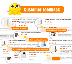 ソーラー家庭用電源システムハイブリッド5Kw 10Kw 12Kw 15Kw完全セット - Product Image 6