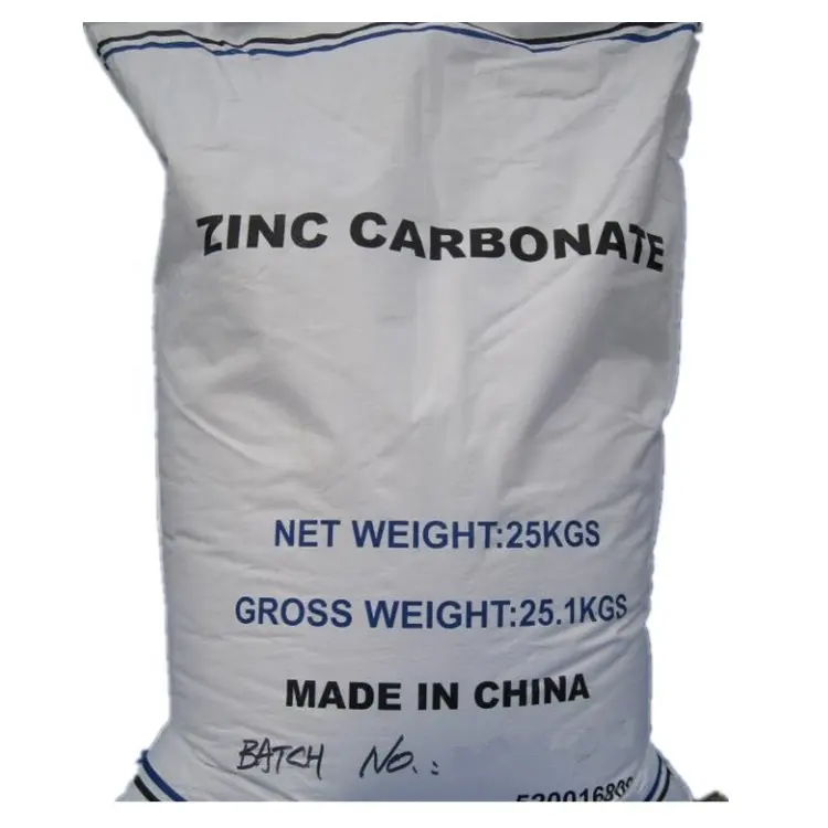Số lượng lớn xuất khẩu cơ bản kẽm cacbonat CAS5970-47-8 kẽm cacbonat Hydroxit/mẫu miễn phí