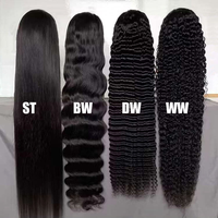 Peluca de Cabello Humano SDD Vietnamita sin Pegamento, Lista para Usar, 250% de Densidad, Lisa, con Encaje Frontal HD 13x6, Precortada y con Nudos Pre-Decolorados