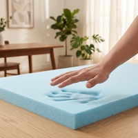 Matelas Orthopédique en Mousse à Mémoire de Forme à Surface Moelleuse, Taille Personnalisable, Prix Usine, Matelas Ignifuge en Mousse à Mémoire de Forme