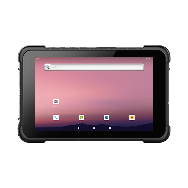 Rugged 8-Inch HD Display Android 14 Industrial Tablet RT06A 1D/2D QR Barcode Scanner 8GB+128GB Shockproof Anti-Dust NFC 1280x800