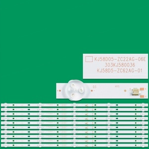 Retroiluminación LED para TV de Aluminio HX-NO.2755, Serie KJ58D05-ZC22AG-06E/KJ58D5-ZC62AG-01 para TV de 58 Pulgadas, Tira LED de 568 mm - Product Image 1