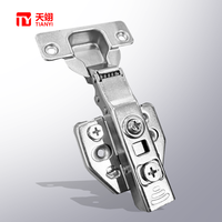 Tampon hydraulique réglable en 3D, à fermeture automatique, à ouverture douce, dissimulé, invisible, caché, meuble d'armoire de cuisine en 3D pour chambre à coucher