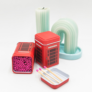 Caja de Teléfono Moderna de Alta Calidad, Ecológica y Colorida, con Impresión de Caja de Lata, Fósforos de Seguridad - Product Image 6