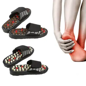 足部按摩疼痛拖鞋针灸疗法按摩器足部穴位激活足部护理工具按摩器凉鞋