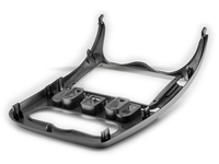Cadre d'autoradio 9 pouces pour Renault Dacia Logan Sandero Duster Nissan, cadre de radio Android, façade de lecteur DVD de voiture