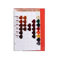 BOYAN Vente Chaude - Nuancier Professionnel de Teinture pour Cheveux - 40 Nuances - Règle de Couleur pour Cheveux pour Salon