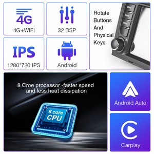 Radio de coche Android 12 8Core inalámbrico Carplay navegación automática GPS reproductor Multimedia estéreo para Audi <span class=keywords><strong>A3</strong></span> <span class=keywords><strong>8P</strong></span> <span class=keywords><strong>2003</strong></span> - 2012 - Product Image 2