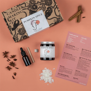 Kit de fabrication de bougies à <span class=keywords><strong>faire</strong></span> <span class=keywords><strong>soi</strong></span>-même, à base d'épices de citrouille, cadeau pour homme et femme, DIY, 2022 - Product Image 4