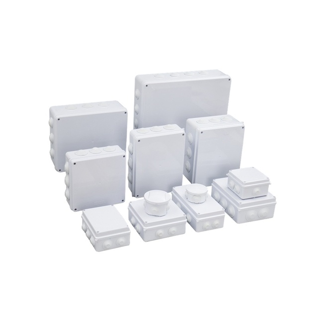 IP65 ABS Plastic Waterproof Junction Box Outdoor Waterproof Junction Box Cctv Junction Box
