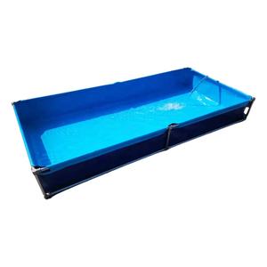 Bassin de pisciculture mobile en PVC <span class=keywords><strong>pour</strong></span> biofloc, fabriqué en Chine, portable, extérieur, avec toile en PVC portable - Product Image 1
