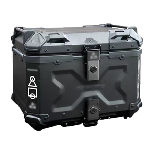 F2MOTO Factory Shipping Tailbox 45L Top Box Motorcycle Toolbox Scooter Motorcycle X Logo Aluminum Top Box