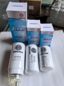 ไส้กรองรถบรรทุก, ไส้กรองน้ำมันเครื่องรถตัก, ไส้กรอง Weichai 1000424916A 1000442956A 1000424655A ไส้กรองอากาศ ไส้กรองน้ำมันเครื่อง - Product Image 5