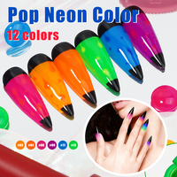 ICE NOVA Collection Laitée Blanche Très Populaire 6 Couleurs Vernis à Ongles Gel OEM Personnalisé Marque Privée Bouteilles de 10ml Design Gratuit