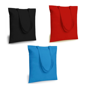 Sacs en toile vierges personnalisés avec logo imprimé, prix abordable, réutilisables, écologiques, en coton, pour le shopping - Product Image 2