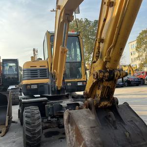 รถขุดล้อยางฮุนได 60W-9 มือสองคุณภาพสูง ขนาด 6 ตัน พร้อมเครื่องยนต์ยันม่าร์ - Product Image 6