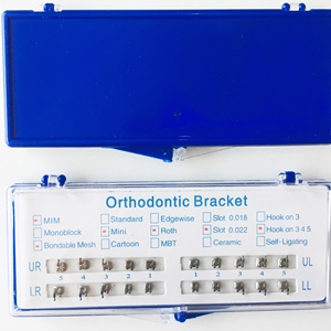 Anticipo apparecchi ortodontici Migliore vendita Ortodonzia staffe Denti per <span class=keywords><strong>Brace</strong></span> Dentale di consumo Staffe Ortodonzia - Product Image 3
