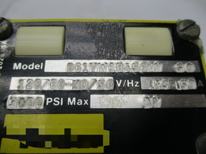D61VW1B4567Y 110/120V .43-.50A 3000PSI Neu Original Sofort Lieferbar Industrielle Automatisierung PLC Programmiersteuerung - Product Image 2