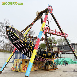 Parque de atracciones Lunapark Fairground Rides Funfair Steel Pirate Ship en venta - Product Image 5