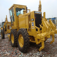 Niveleuse Caterpillar 14G d'occasion avec moteur, pompe et boîte de vitesses - Équipement de construction haute performance à vendre