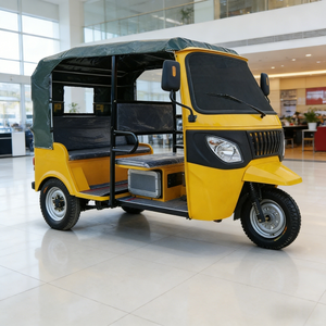 Triciclo Eléctrico de Pasajeros |   Tuk Tuk de Techo Blando para <span class=keywords><strong>Turismo</strong></span> y Transporte Comercial de Pasajeros - Product Image 4