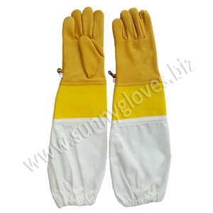 ขายดีที่สุดหนังแพะเลี้ยงผึ้งป้องกัน-ถุงมือ - Product Image 3