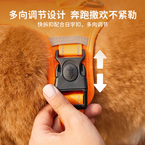 Nueva correa para perros estilo chaleco a prueba de explosiones, especialmente diseñada para perros pequeños y medianos, incluyendo Corgis, ajustable - Product Image 4