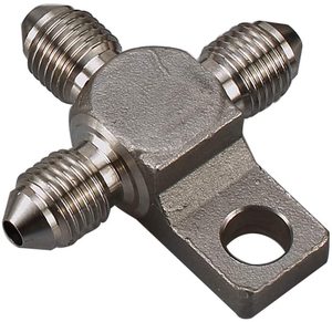 Raccord croisé à 4 voies en acier inoxydable usiné avec précision Haofa, résistant à la corrosion, connecteur <span class=keywords><strong>hydraulique</strong></span> pour conduites d'huile/gaz/eau - Product Image 4