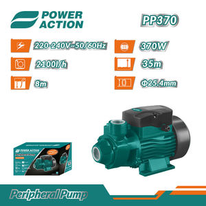 Pompe à <span class=keywords><strong>eau</strong></span> périphérique auto-amorçante à basse pression de gros volume 0,37 kW 370 W pour la circulation <span class=keywords><strong>d</strong></span>'<span class=keywords><strong>eau</strong></span> domestique - Product Image 2