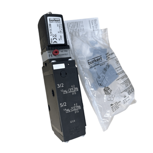 อะไหล่ทดแทนสำหรับ Burkert 6519 |   โซลินอยด์วาล์ว 00131421 |   5/2-เวย์ 24V DC 2W G1/4 NAMUR หน้าแปลน |   ระบบควบคุมด้วยลมแบบนิวแมติก - Product Image 1