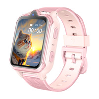 Nuevo Reloj Inteligente para Niños con GPS Android 2026, Tarjeta SIM, Walkie Talkie, Botón SOS, Reloj con Teléfono Inteligente 4G GPS para Niños con Doble Cámara