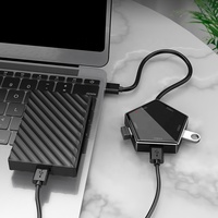 Vmade — Hub de données USB 3.0 4 ports, pour Macbook, iMac, Surface Pro et Notebook, PC Flash, disque dur Mobile et plus