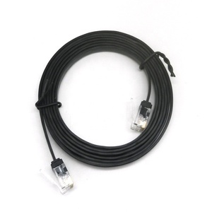 Cables de Conexión Ethernet Cat <span class=keywords><strong>6</strong></span> Cat6 <span class=keywords><strong>UTP</strong></span> RJ45 de Bajo Perfil, Flexibles, Personalizados, de Alta Calidad, 32 AWG, Super Planos, con Certificación RoHS, de 0.5m, 1m, 2m, 3m, 5m - Product Image 3