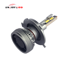 Ampoule de phare de voiture universelle H4 LED 6000K 50W Lumière blanche brillante