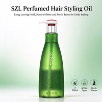 Minyak Penata Rambut Perbaikan Rambut Tahan Lama, Daya Tahan Kuat, Berkilau, Wangi Parfum 300ml Tidak Lengket untuk Semua Jenis Rambut Gerkany OEM Private Label