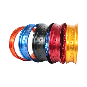 Ruedas Supermoto OEM Personalizadas al por Mayor, Llantas <span class=keywords><strong>de</strong></span> 17 Pulgadas para Surron KX125 KX250 KX250F KX450F, 36 Radios, Aluminio CNC, Directo <span class=keywords><strong>de</strong></span> Fábrica - Product Image 4