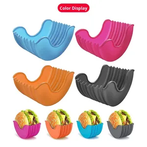 Soporte <span class=keywords><strong>para</strong></span> Hamburguesas de Silicona Retráctil Modelo A2023, Venta Directa de Fábrica, Ventas Transfronterizas, Sostenible - Product Image 3