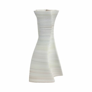 Vaso in Porcellana Stampato in 3D, Decorazione Moderna per la Casa, Forma Stratificata, Vaso Decorativo per Fiori da Soggiorno - Product Image 4