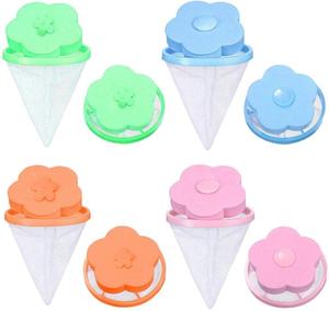 Dog Cat Pet Fur Remover Hair Catcher lavatrice riutilizzabile Floating Lint Mesh Bag rondella portatile Lint Catcher - Product Image 2