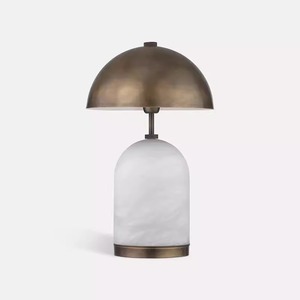 Lampe de table minimaliste moderne E27 LED 220V, base en marbre, pour salon, chambre à coucher, bureau - Product Image 5